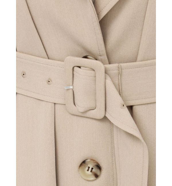 dazzlin「レイヤードタックシングルトレンチコート」|トレンチコート|