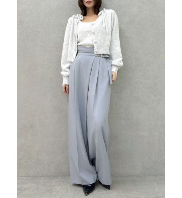 dazzlin「ミニシャギーラメニットキャミ」|キャミソール|