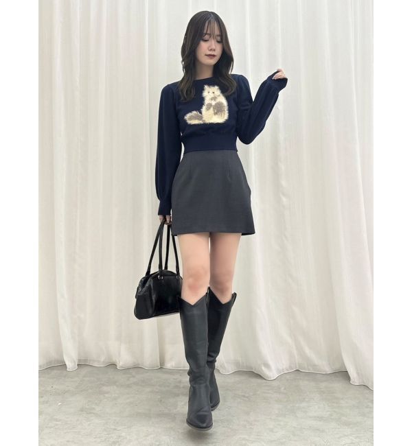 dazzlin「【セットアップ対応】コンパクトミニスカート」|スカート|