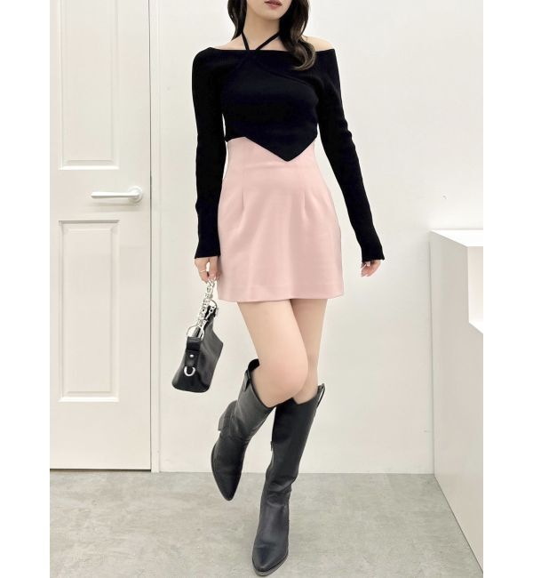 dazzlin「【セットアップ対応】コンパクトミニスカート」|スカート|