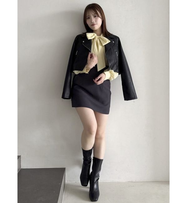 dazzlin「【セットアップ対応】コンパクトミニスカート」|スカート|