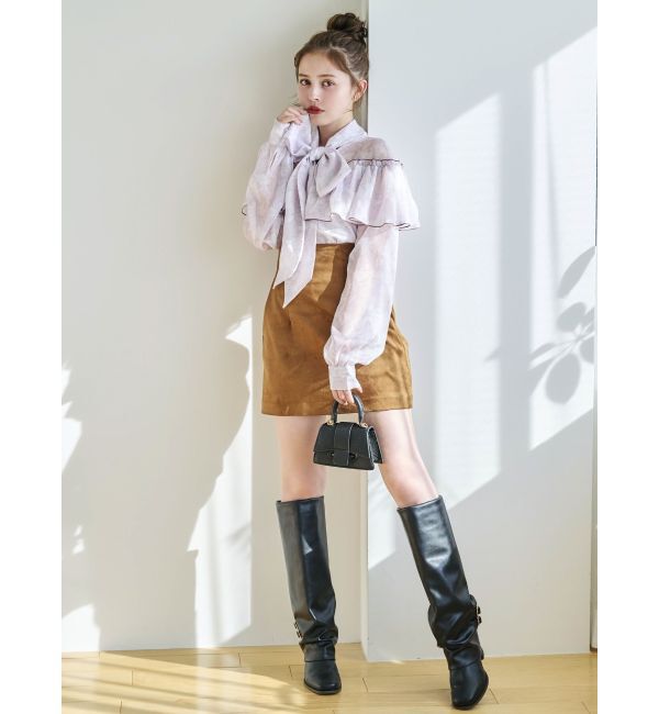 dazzlin「【セットアップ対応】コンパクトミニスカート」|スカート|