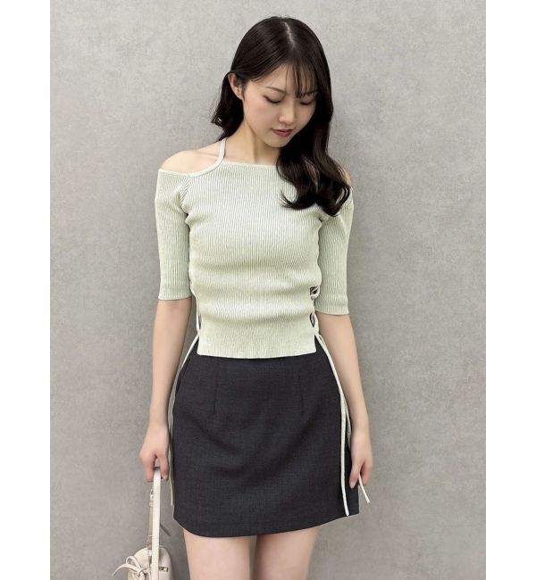 dazzlin「【セットアップ対応】コンパクトミニスカート」|スカート|