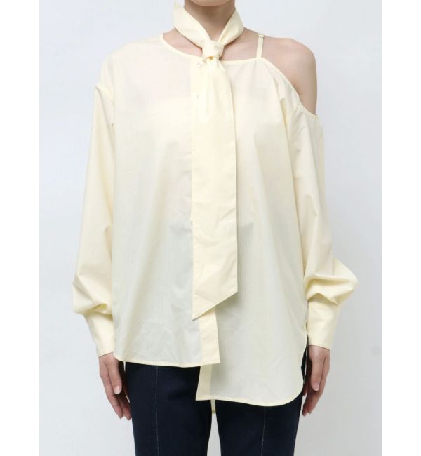 dazzlin「ネックタイシャツ」|シャツ・ブラウス|