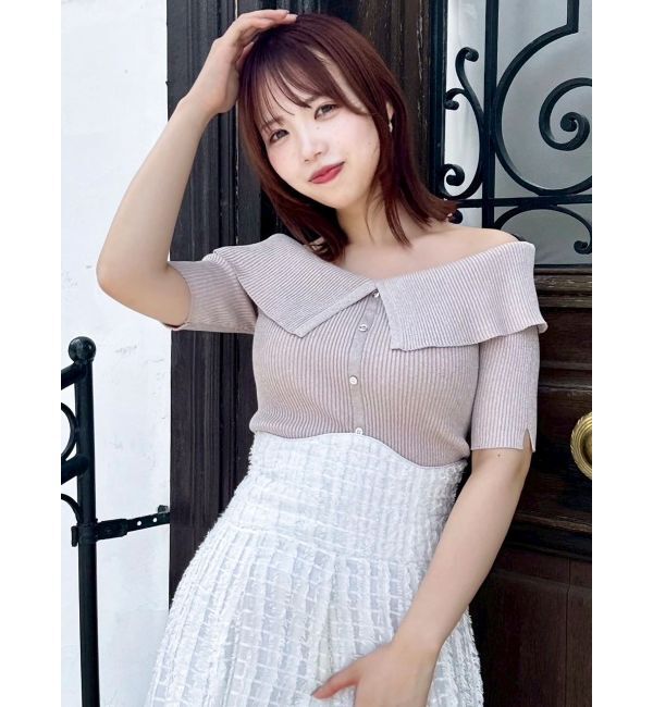 dazzlin「シアーボリューミーフレアスカート」|スカート|