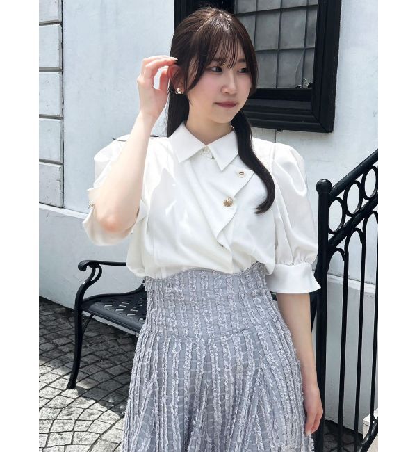 dazzlin「シアーボリューミーフレアスカート」|スカート|