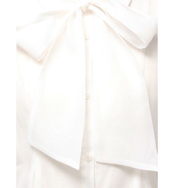 dazzlin「2WAYボウタイペプラムブラウス」|シャツ・ブラウス|