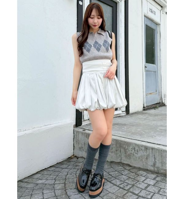 dazzlin「アーガイルニットトップス」|ニット・セーター|