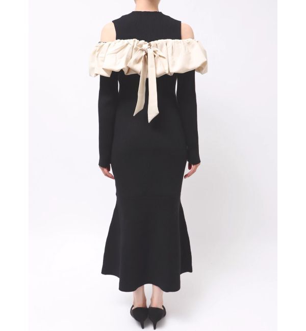 dazzlin「ドッキングバルーンネックニットワンピース」|ワンピース|