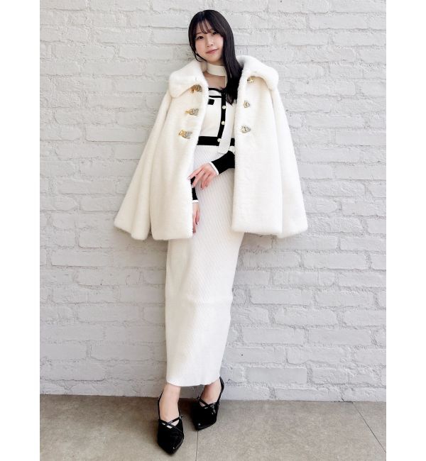 dazzlin「バイカラーニットワンピース」|ワンピース|