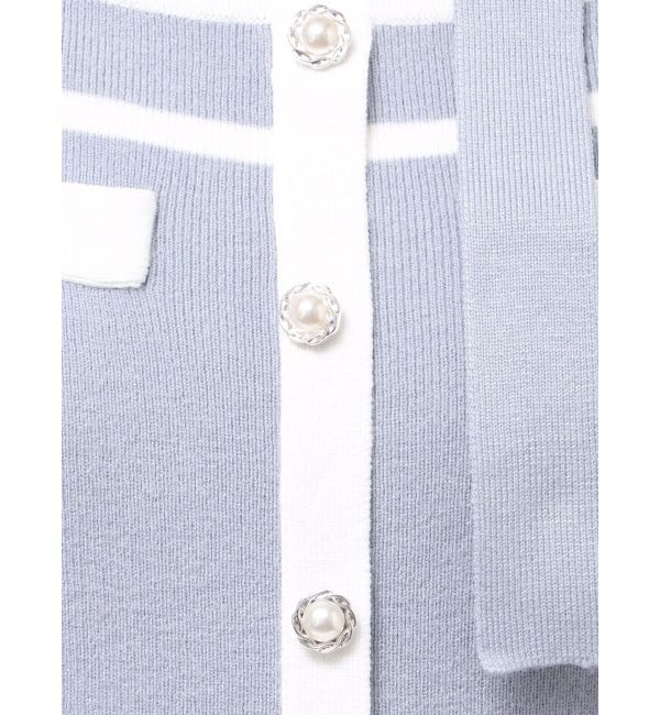 dazzlin「バイカラーニットワンピース」|ワンピース|