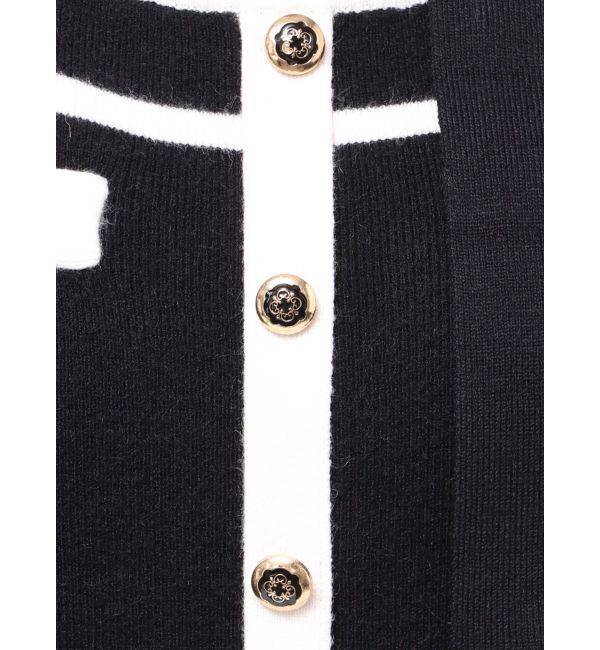 dazzlin「バイカラーニットワンピース」|ワンピース|