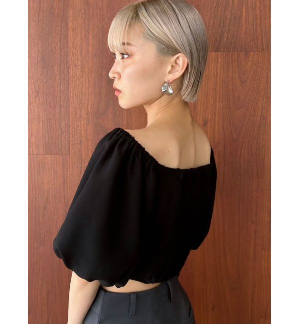 EMODA「ボックスEボタントップ」|シャツ・ブラウス|