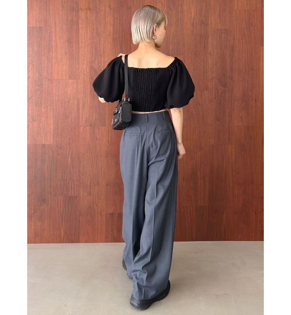 EMODA「ボックスEボタントップ」|シャツ・ブラウス|