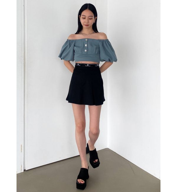 EMODA「ボックスEボタントップ」|シャツ・ブラウス|