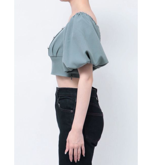 EMODA「ボックスEボタントップ」|シャツ・ブラウス|