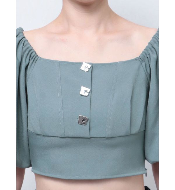 EMODA「ボックスEボタントップ」|シャツ・ブラウス|