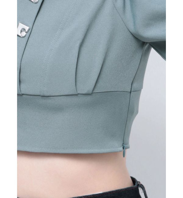 EMODA「ボックスEボタントップ」|シャツ・ブラウス|