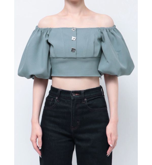 EMODA「ボックスEボタントップ」|シャツ・ブラウス|