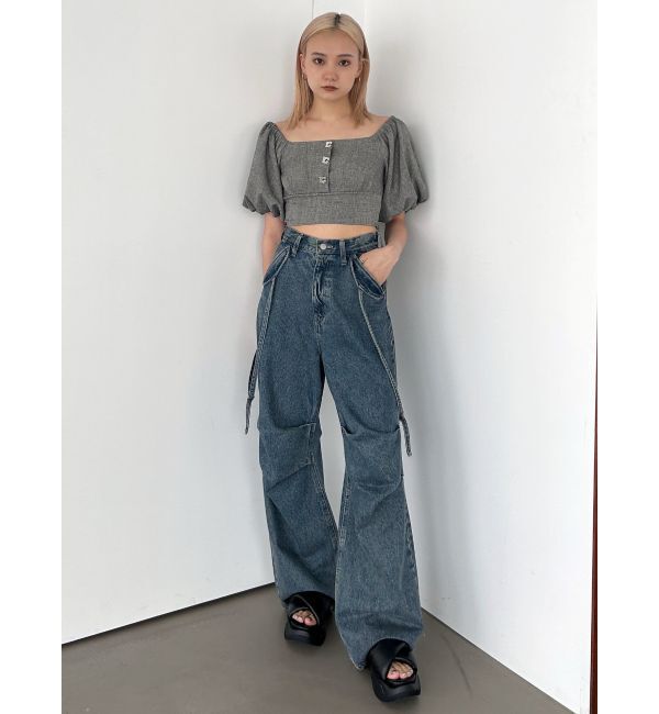 EMODA「ボックスEボタントップ」|シャツ・ブラウス|