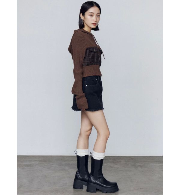 EMODA「サイドゴアタンクブーツ」|ショートブーツ|