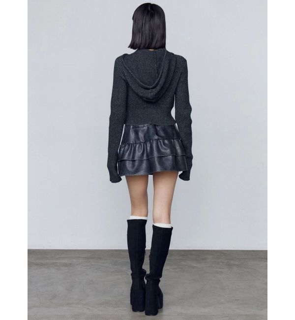 EMODA「ティアードフリルミニスカート」|スカート|