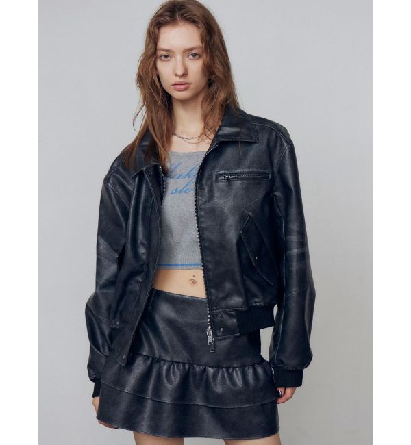 EMODA「ティアードフリルミニスカート」|スカート|