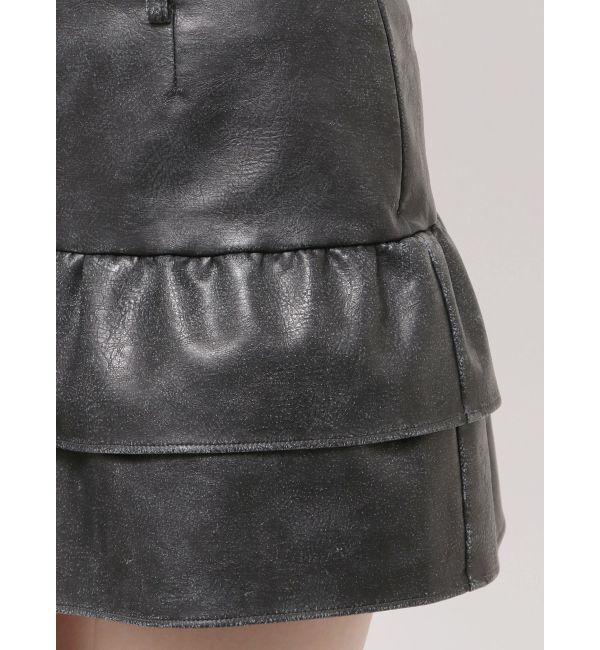 EMODA「ティアードフリルミニスカート」|スカート|