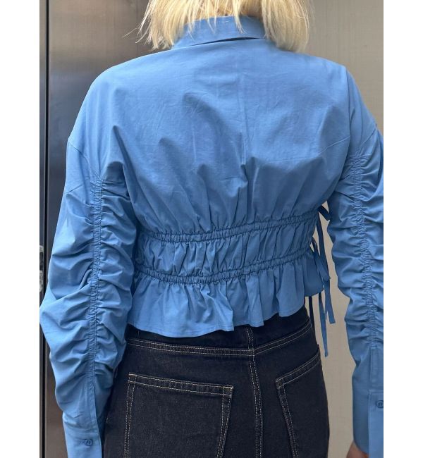 EMODA「サイドリボンストリングシャツ」|シャツ・ブラウス|