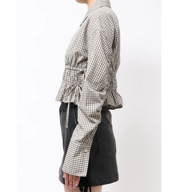 EMODA「サイドリボンストリングシャツ」|シャツ・ブラウス|