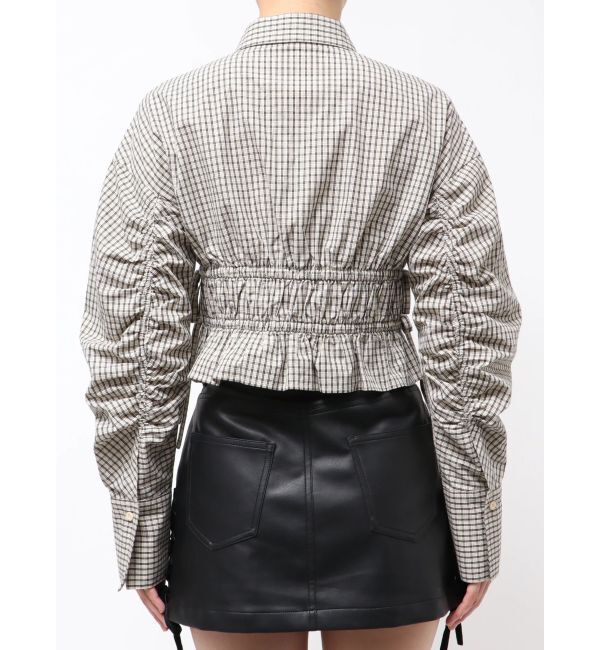 EMODA「サイドリボンストリングシャツ」|シャツ・ブラウス|