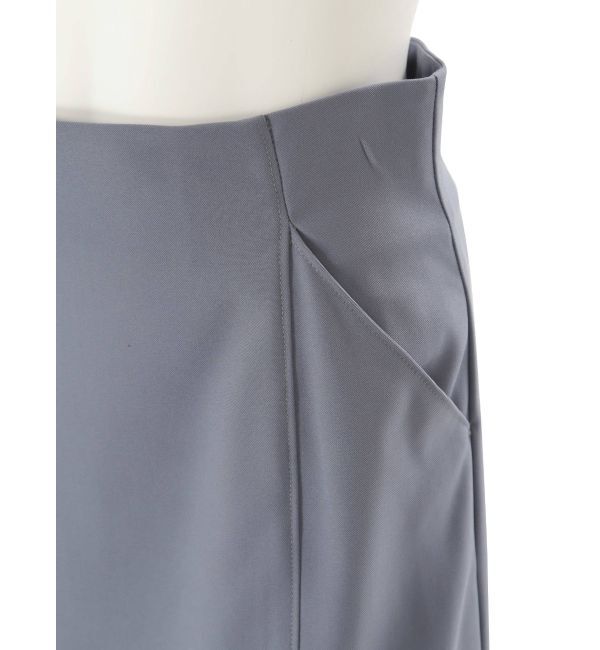 MERCURYDUO「シャーリングデザインイレヘムマーメイドスカート」|スカート|