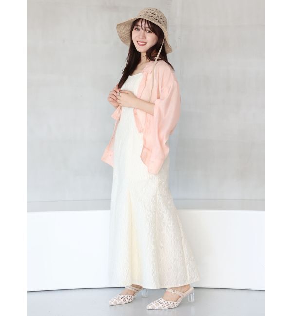 MERCURYDUO「スリットスリーブクロップドシャツ」|シャツ・ブラウス|