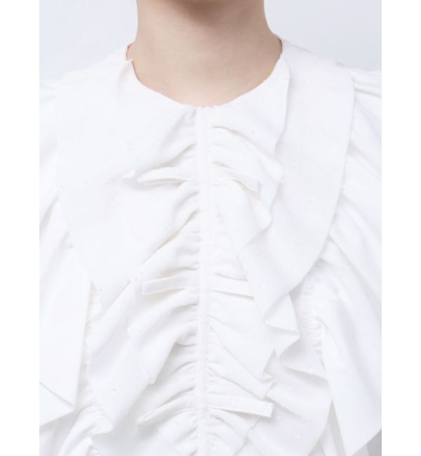 MERCURYDUO「リボンフリルブラウス」|シャツ・ブラウス|