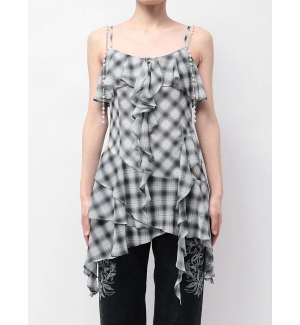 MERCURYDUO「ラッフルティアードブラウス」|シャツ・ブラウス|