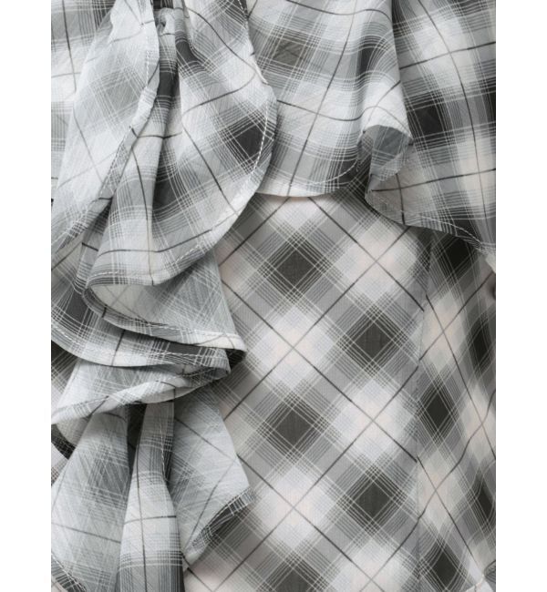 MERCURYDUO「ラッフルティアードブラウス」|シャツ・ブラウス|