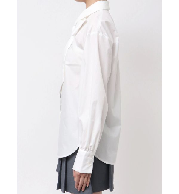 MERCURYDUO「U.S. POLO ASSN.別注ビッグリボンボリュームスリーブシャツ」|シャツ・ブラウス|