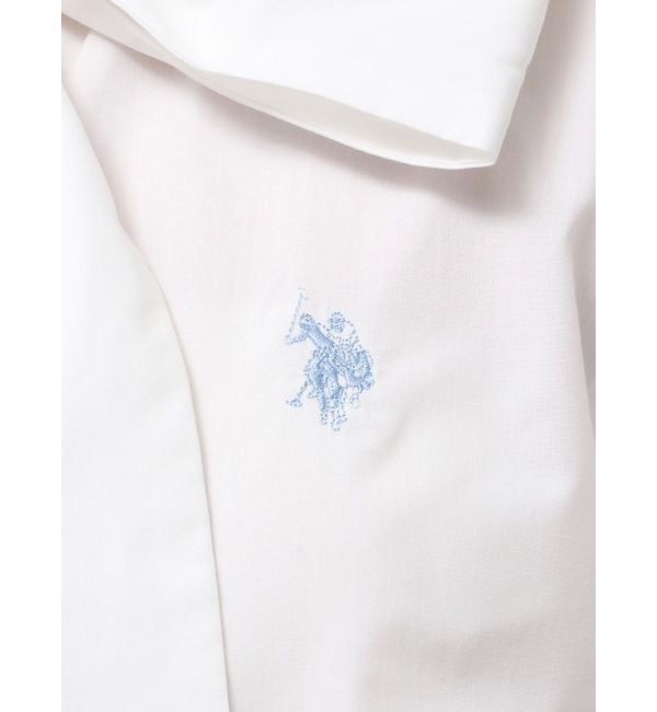 MERCURYDUO「U.S. POLO ASSN.別注ビッグリボンボリュームスリーブシャツ」|シャツ・ブラウス|