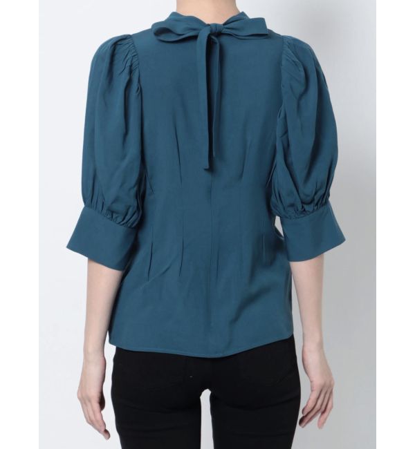 MURUA「ボウタイタックブラウス」|シャツ・ブラウス|