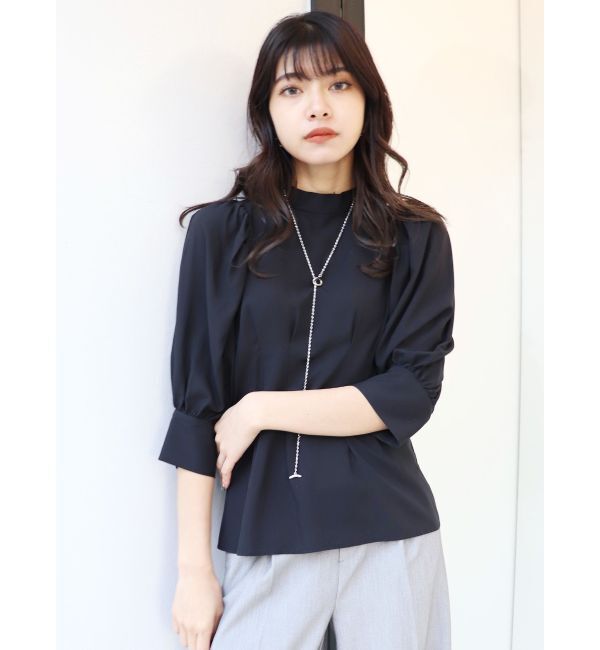 MURUA「ボウタイタックブラウス」|シャツ・ブラウス|