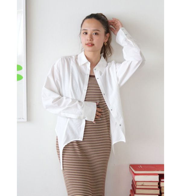 Ungrid「2Wayデザインシャツ」|シャツ・ブラウス|