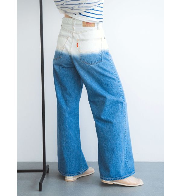 Ungrid「ブリーチデザインバギーデニム」|デニム|