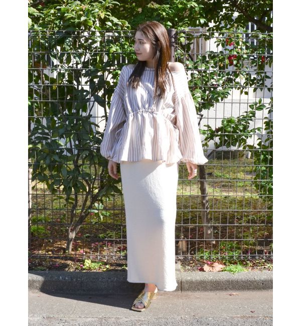 Ungrid「レイヤードデザインボリュームブラウス」|シャツ・ブラウス|