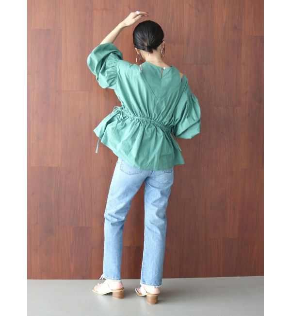 Ungrid「レイヤードデザインボリュームブラウス」|シャツ・ブラウス|