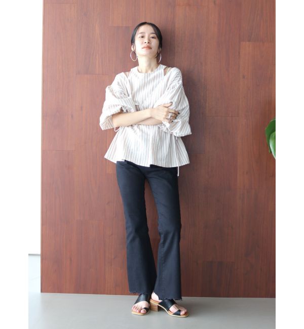 Ungrid「レイヤードデザインボリュームブラウス」|シャツ・ブラウス|