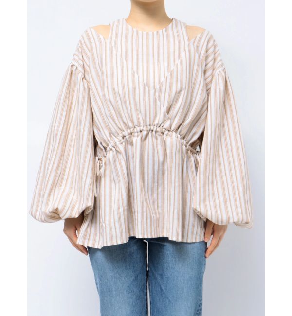 Ungrid「レイヤードデザインボリュームブラウス」|シャツ・ブラウス|