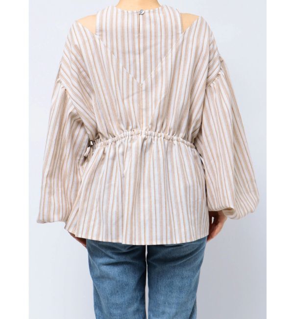 Ungrid「レイヤードデザインボリュームブラウス」|シャツ・ブラウス|