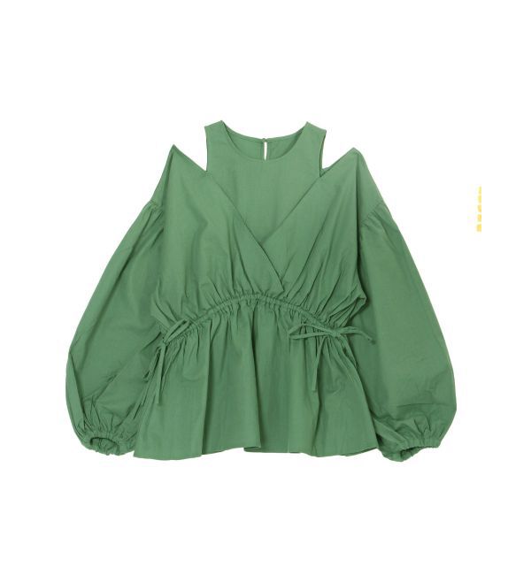 Ungrid「レイヤードデザインボリュームブラウス」|シャツ・ブラウス|