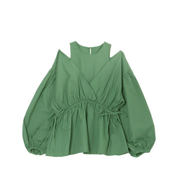 Ungrid「レイヤードデザインボリュームブラウス」|シャツ・ブラウス|