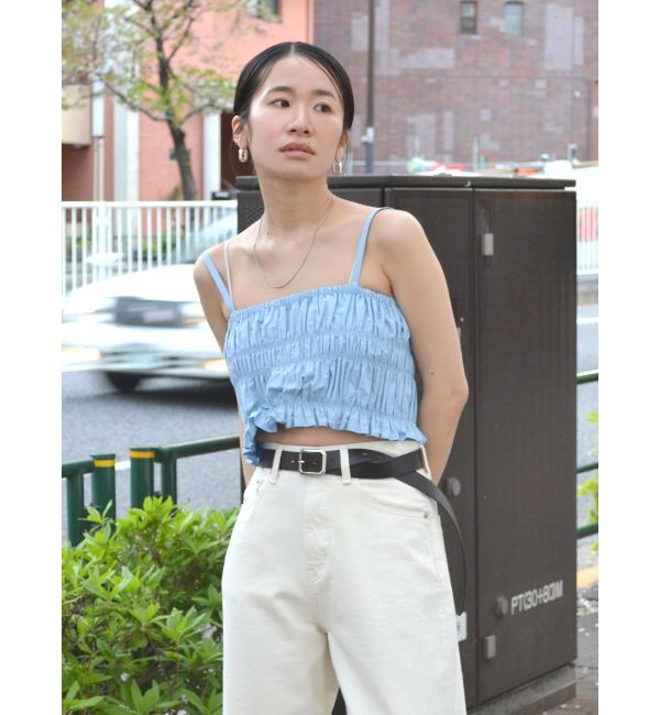 Ungrid「マルチウェイビスチェレイヤードシャツ」|シャツ・ブラウス|